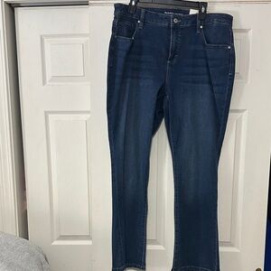 Style & Co. Dark Blue Straight Leg Jeans